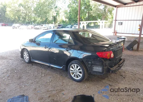 2009 Toyota Corolla S/Le/Xle from USA, damaged, VIN 2T1BU40E19C169124